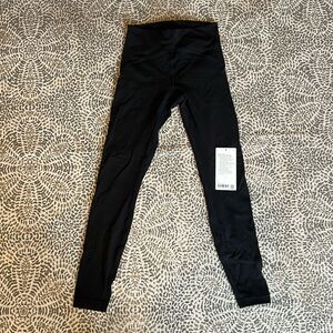 Lululemon Instill high rise tight 28” black size 6